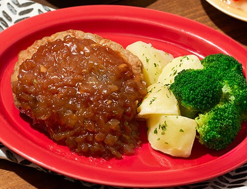 kanauのデミグラスハンバーグ風弁当