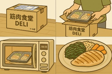筋肉食堂DELI 実食レビュー, エブリデイコース, 体験談