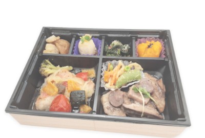 電子レンジで温めるだけの簡単な調理方法を示すイラスト