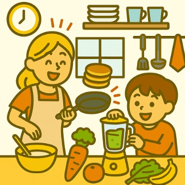 バナナ青汁を使ったアレンジレシピ（パンケーキなど）