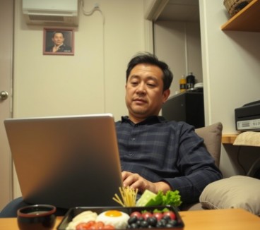 単身赴任中の栄養管理、療養中の食事サポート、健康的で前向きな毎日