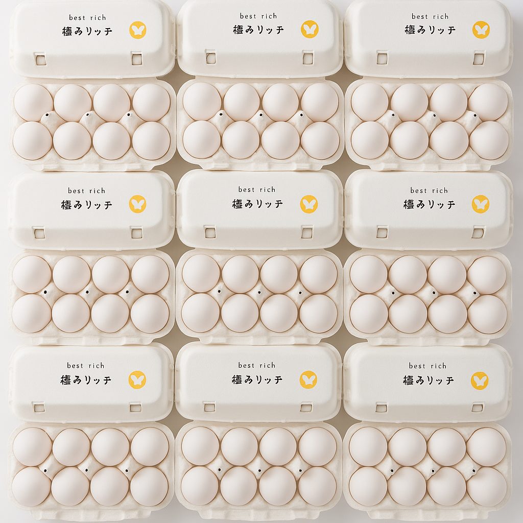 黄身リッチの卵, 濃厚な黄身, 卵 取り寄せ レビュー