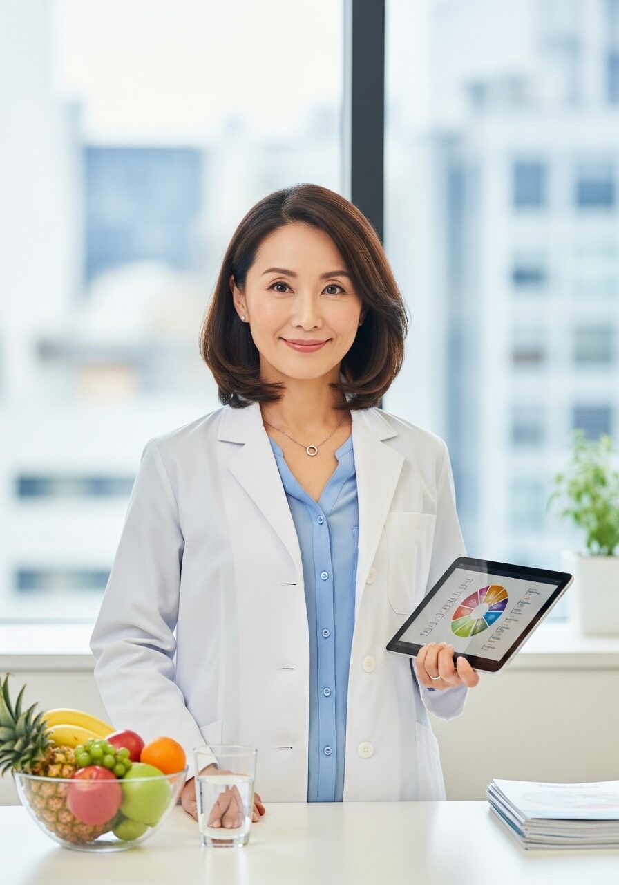 ダイエット栄養士の40代の女性