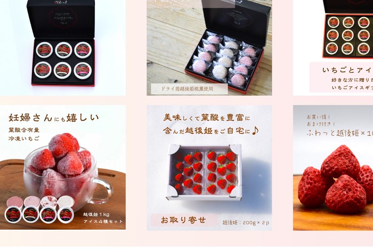 【苺の花ことば】季節外れに子供が「いちご食べたい！」その悩み、無農薬の越後姫で解決しませんか？